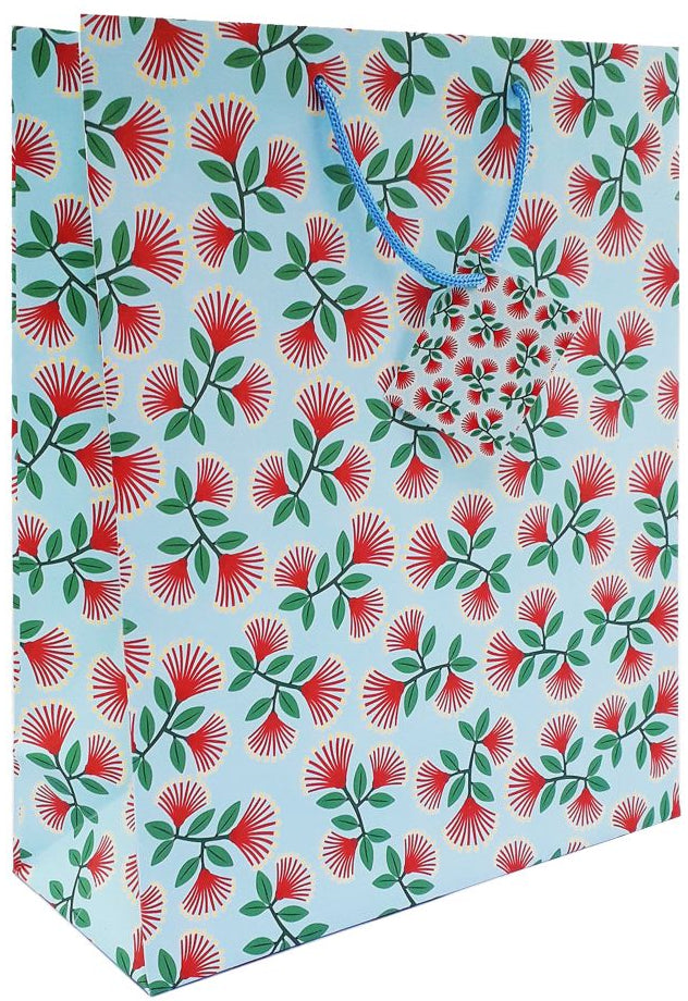 Gift Bag - NZ Pohutukawa (Large/33×26.5cm)