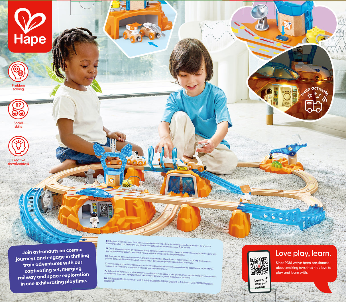 Hape: Mars Exploration Rail set