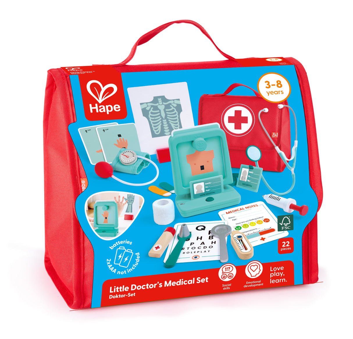 Hape: Little Doctor's Medical Set