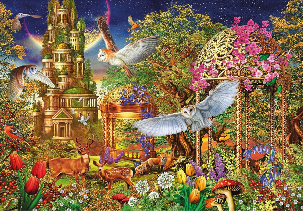 Clementoni Woodland Fantasy Garden Jigsaw Puzzle - 1500 Piece - High Quality Collection - (31707)