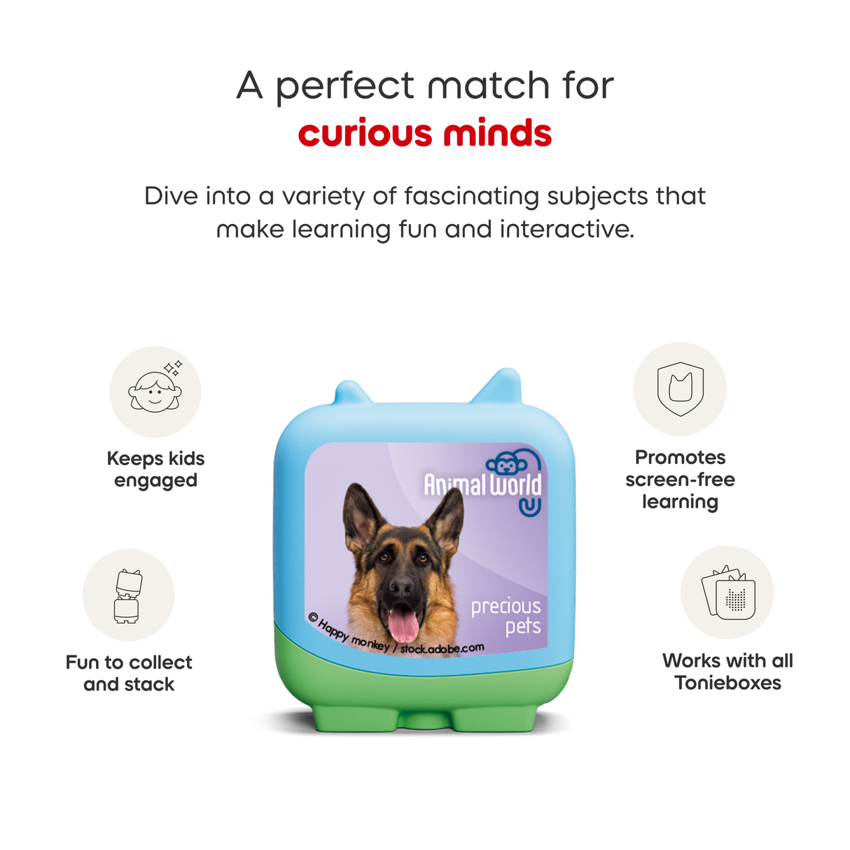 tonies: Clever Tonies - Animal World - Global Own Content Clever Tonies