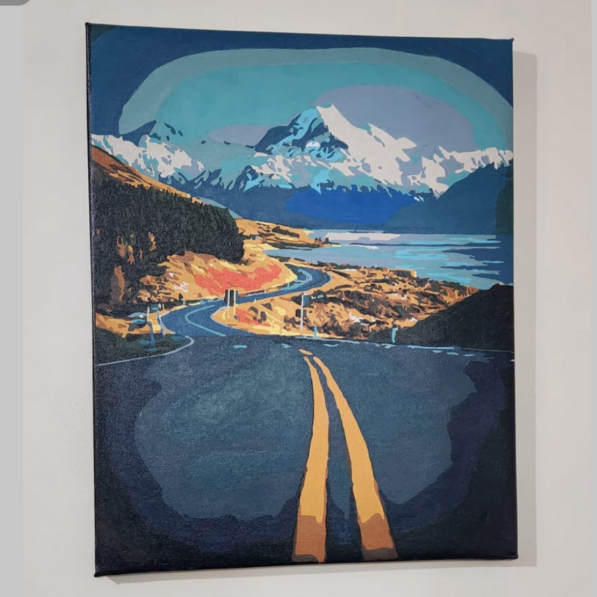 Kiwi Paint By Numbers - Aoraki Mount Cook