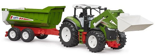 Bruder: ROADMAX Tractor with Frontloader & Tipping Trailer