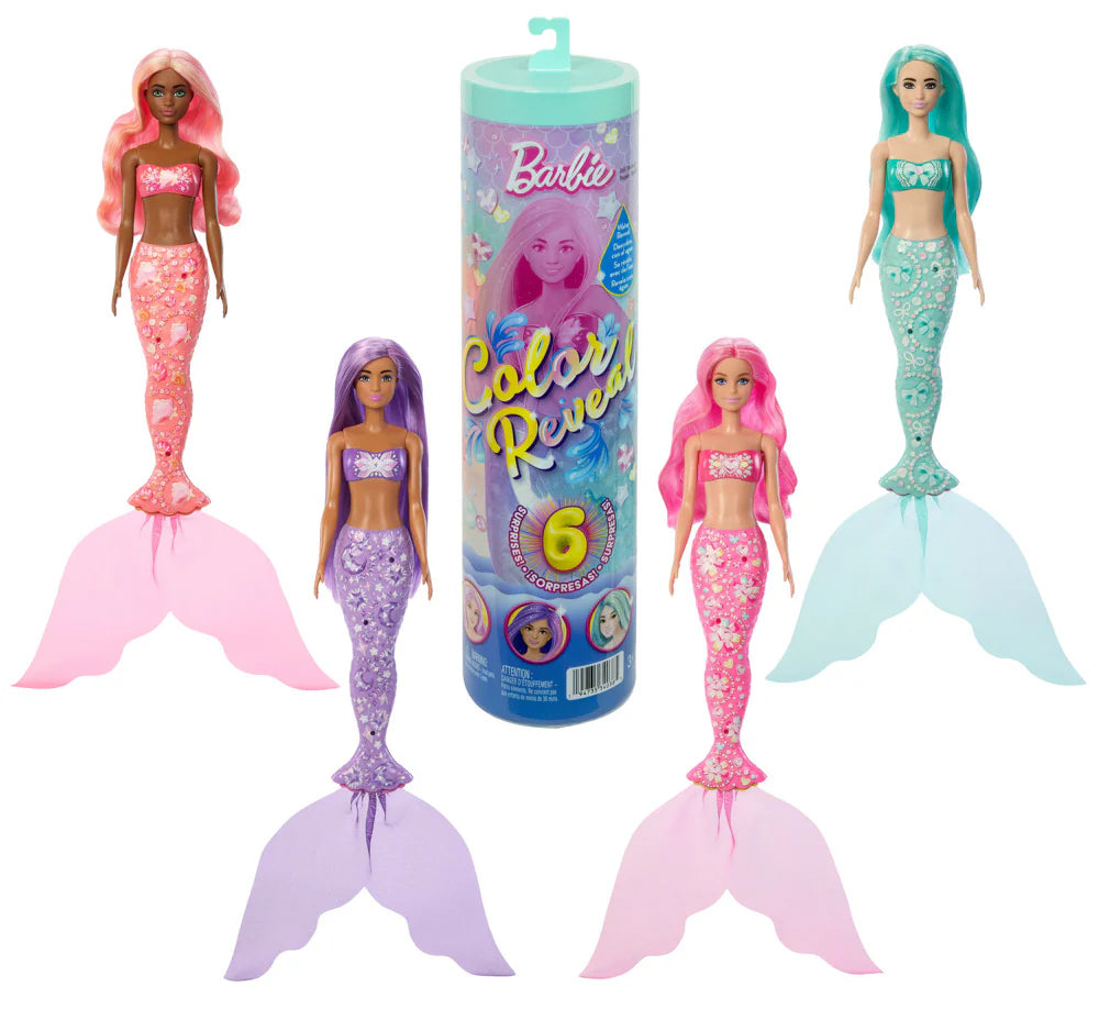 Barbie: Color Reveal Mermaid Doll