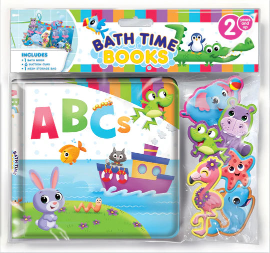 Bath Time Books ABC / 123 Preschool