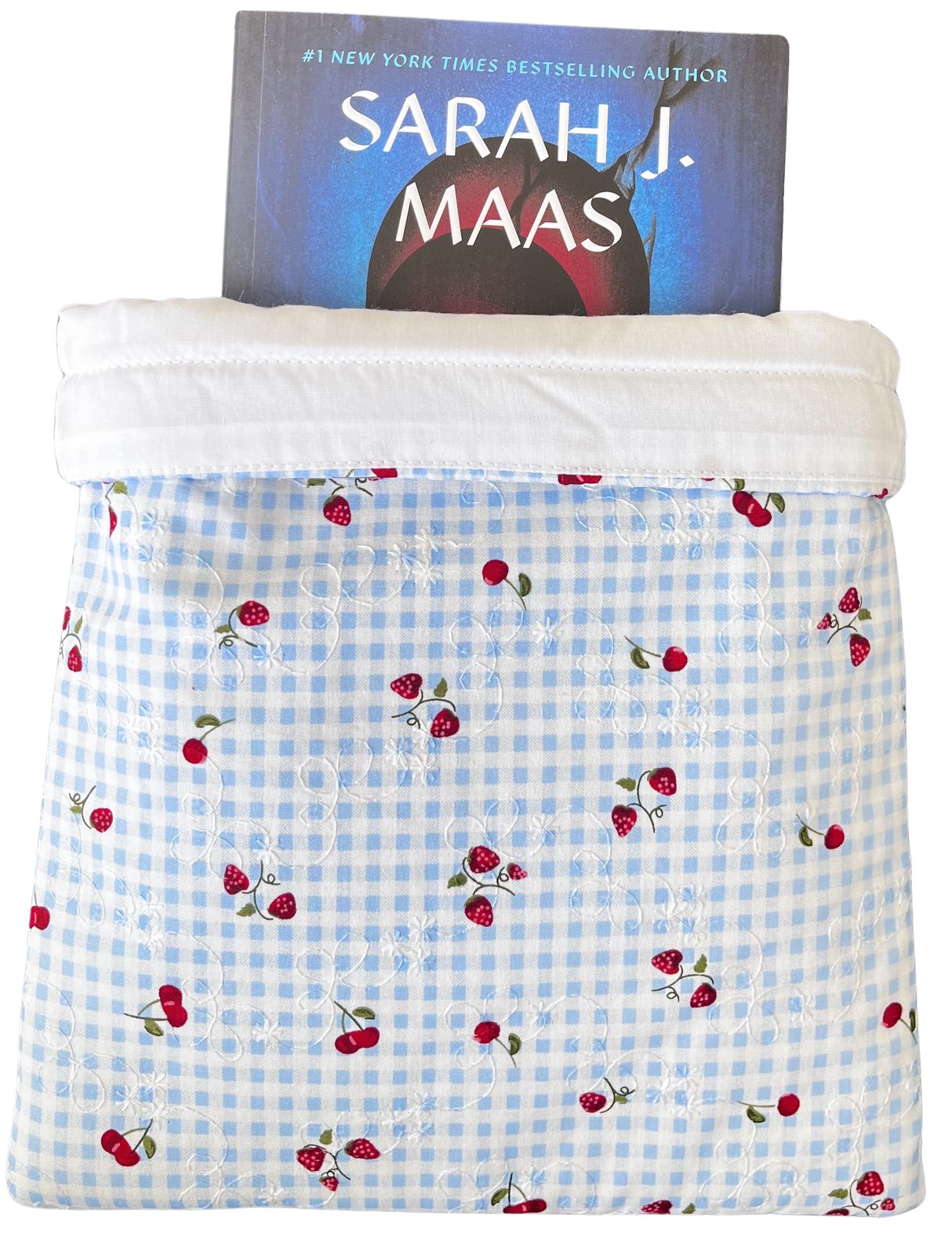 Pages & Pastries: Large Book Sleeve - Berry Basket