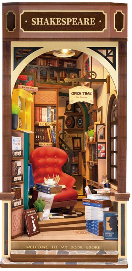 Rolife Book Store Book Nook DIY Miniature Puzzle - (TGB07)