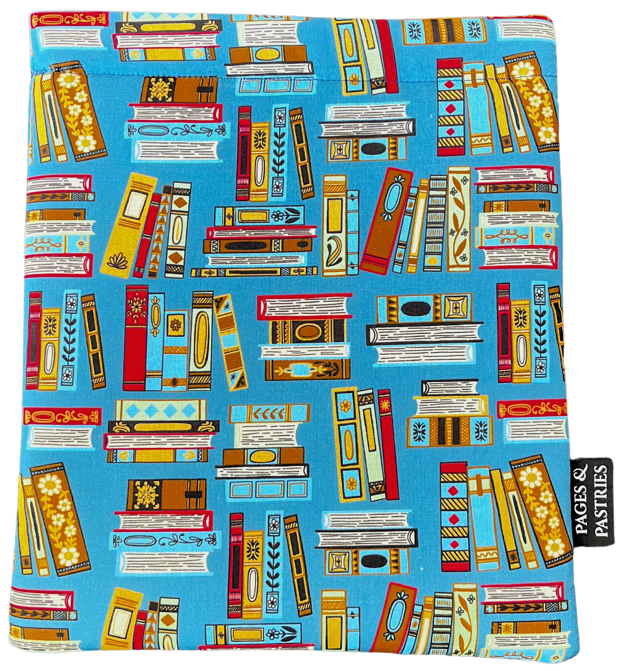 Pages & Pastries: Large Book Sleeve - Book Lover