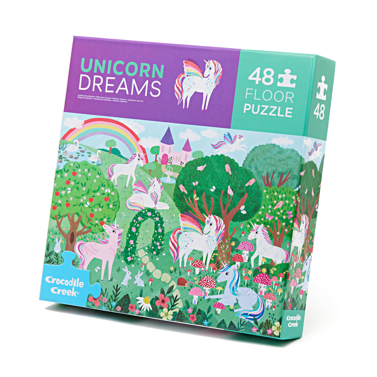 Crocodile Creek: Unicorn Dreams Puzzle - 48pc