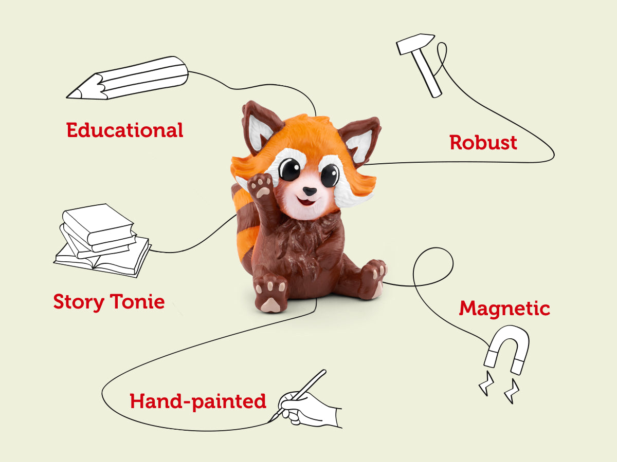 tonies: Conservation Crew Land Rescues with Nina the Red Panda - Tonie Audio Character