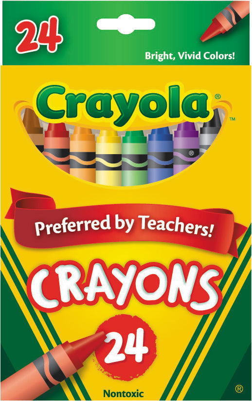 Crayola Regular Crayons Tuck Box 24 Pack