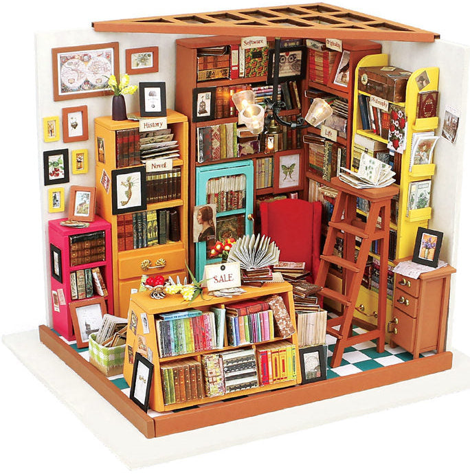 Rolife Sam’s Study DIY Miniature Puzzle - (DG102)