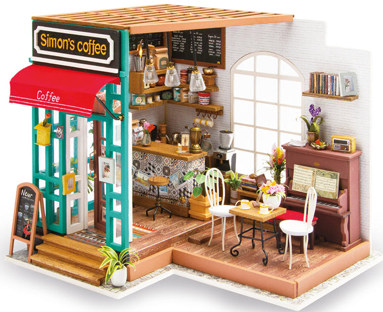 Rolife Simon’s Coffee DIY Miniature Puzzle - (DG109)