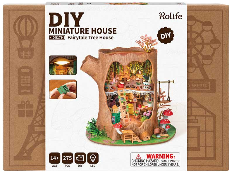 Rolife Fairytale Tree House DIY Miniture Puzzle - (DG179)