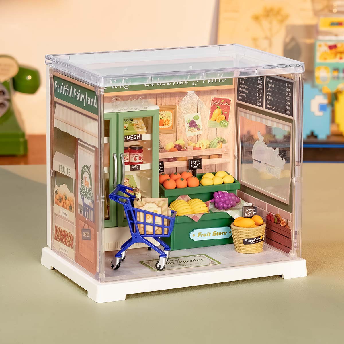 Rolife: Nature Energy Fruits - Super Creator Plastic DIY Miniature Puzzle