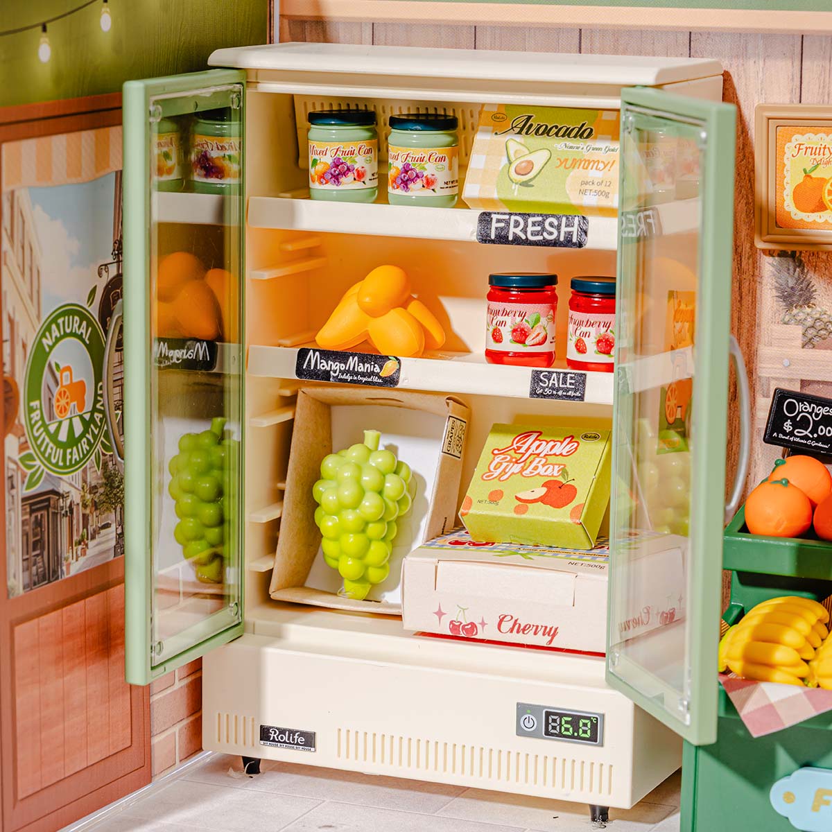 Rolife: Nature Energy Fruits - Super Creator Plastic DIY Miniature Puzzle