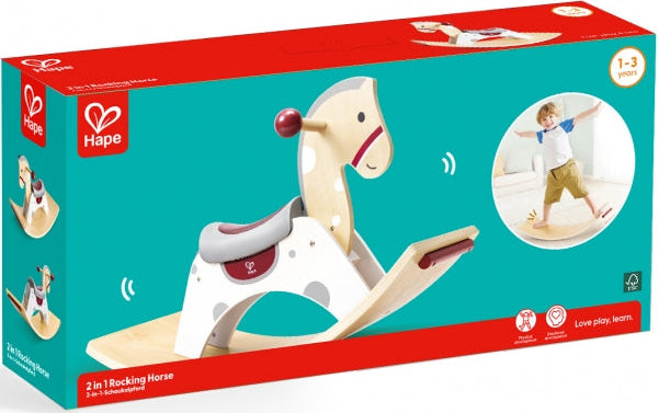 Hape: 2 in 1 Rocking Horse