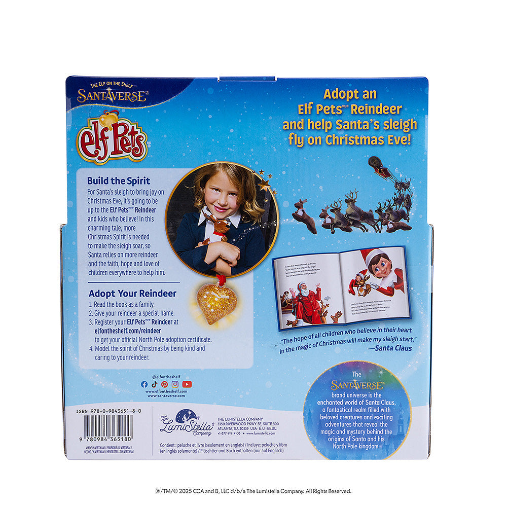 Elf Pets: A Reindeer Tradition - Book & Toy Box Set