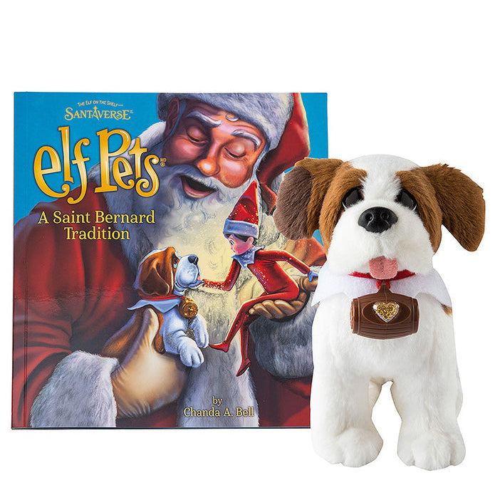 Elf Pets: A St. Bernard Tradition - Book & Toy Box Set