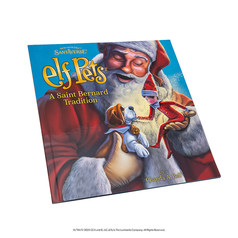 Elf Pets: A St. Bernard Tradition - Book & Toy Box Set