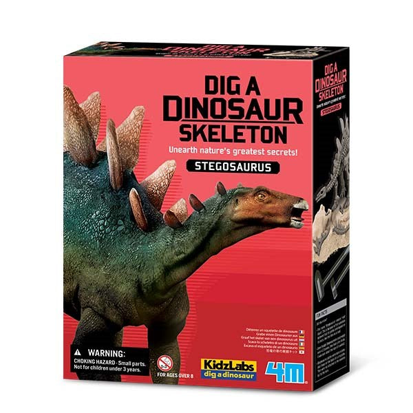 4M: KidzLabs Dig A Stegosaurus Skeleton