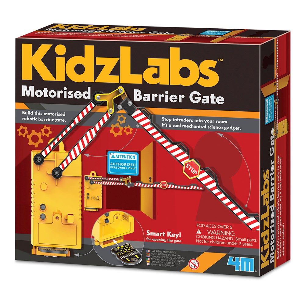 4M: KidzLabs Motorised Barrier Gate