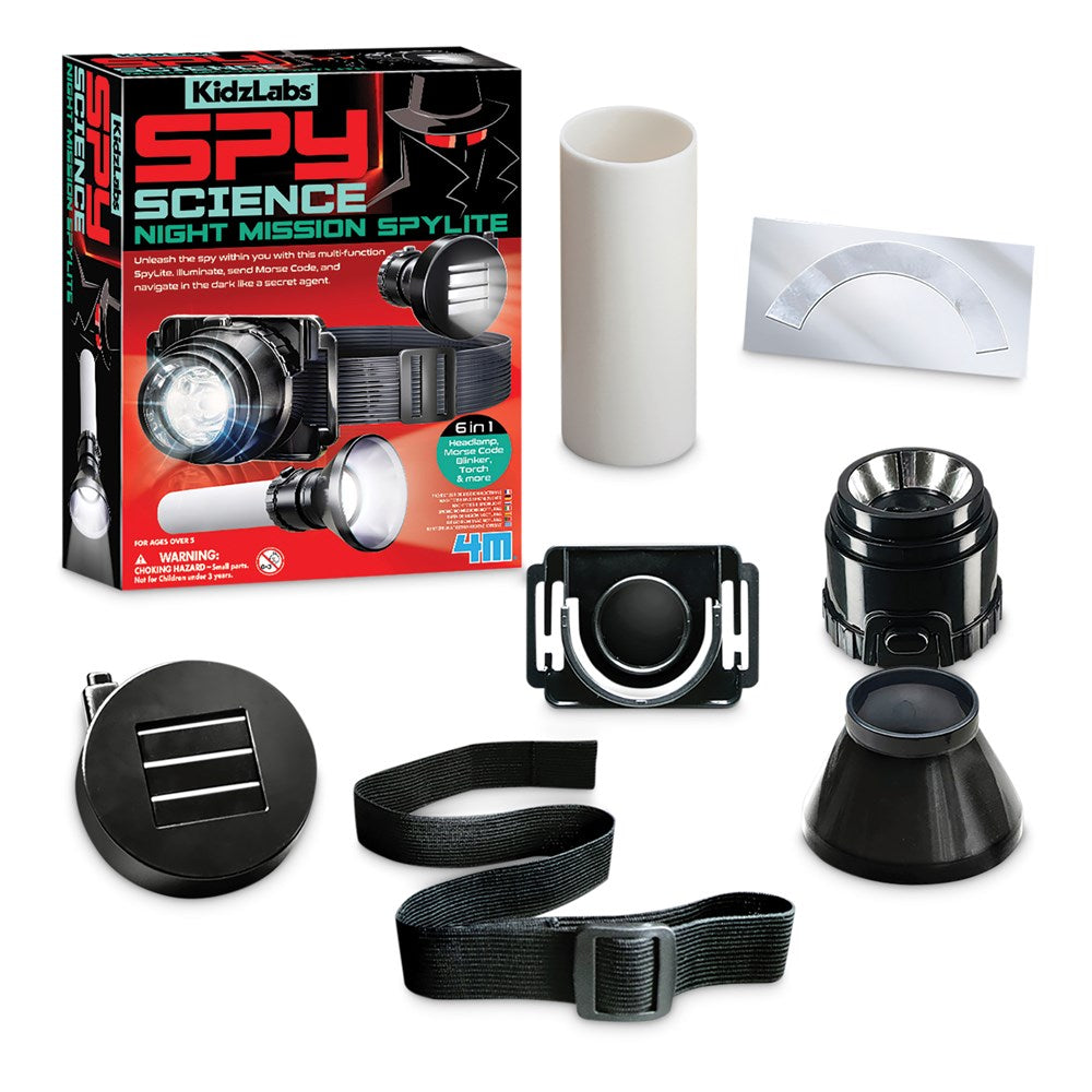 4M: KidzLabs Spy Science Night Mission Spylite