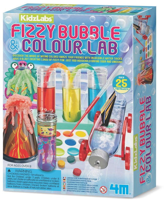 4M: Kidzlabs Fizzy Bubble & Colour Lab