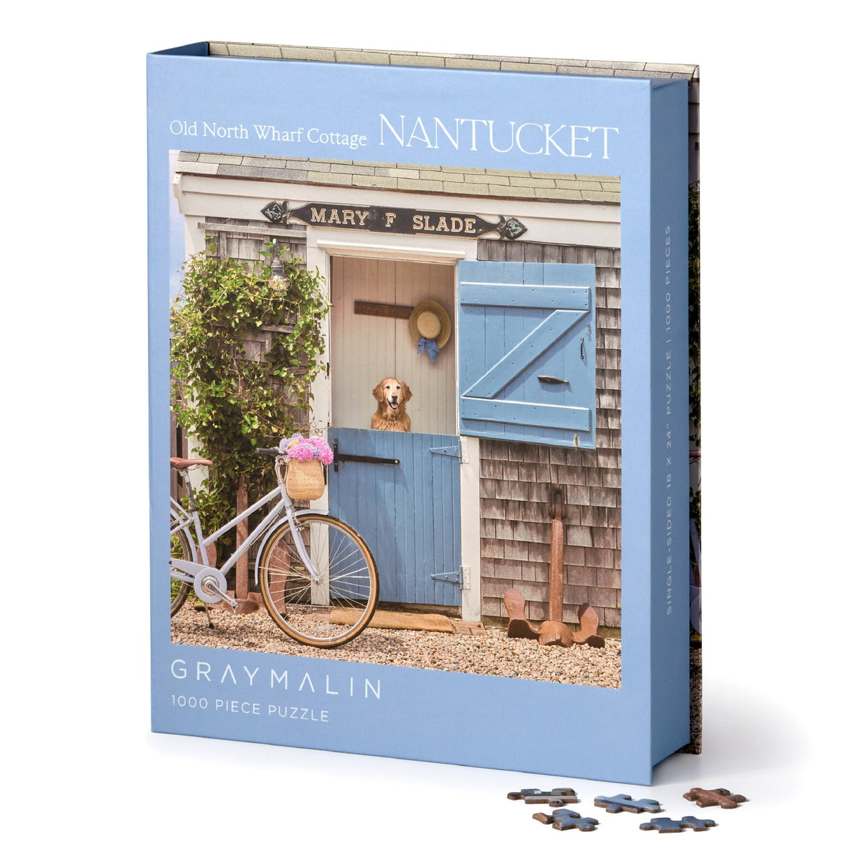 Galison Gray Malin Nantucket Book Puzzle - 1000 Piece