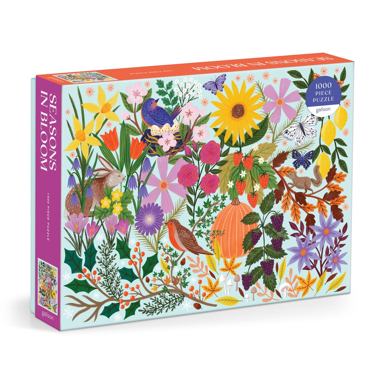 Galison Seasons in Bloom Puzzle - 1000 Piece
