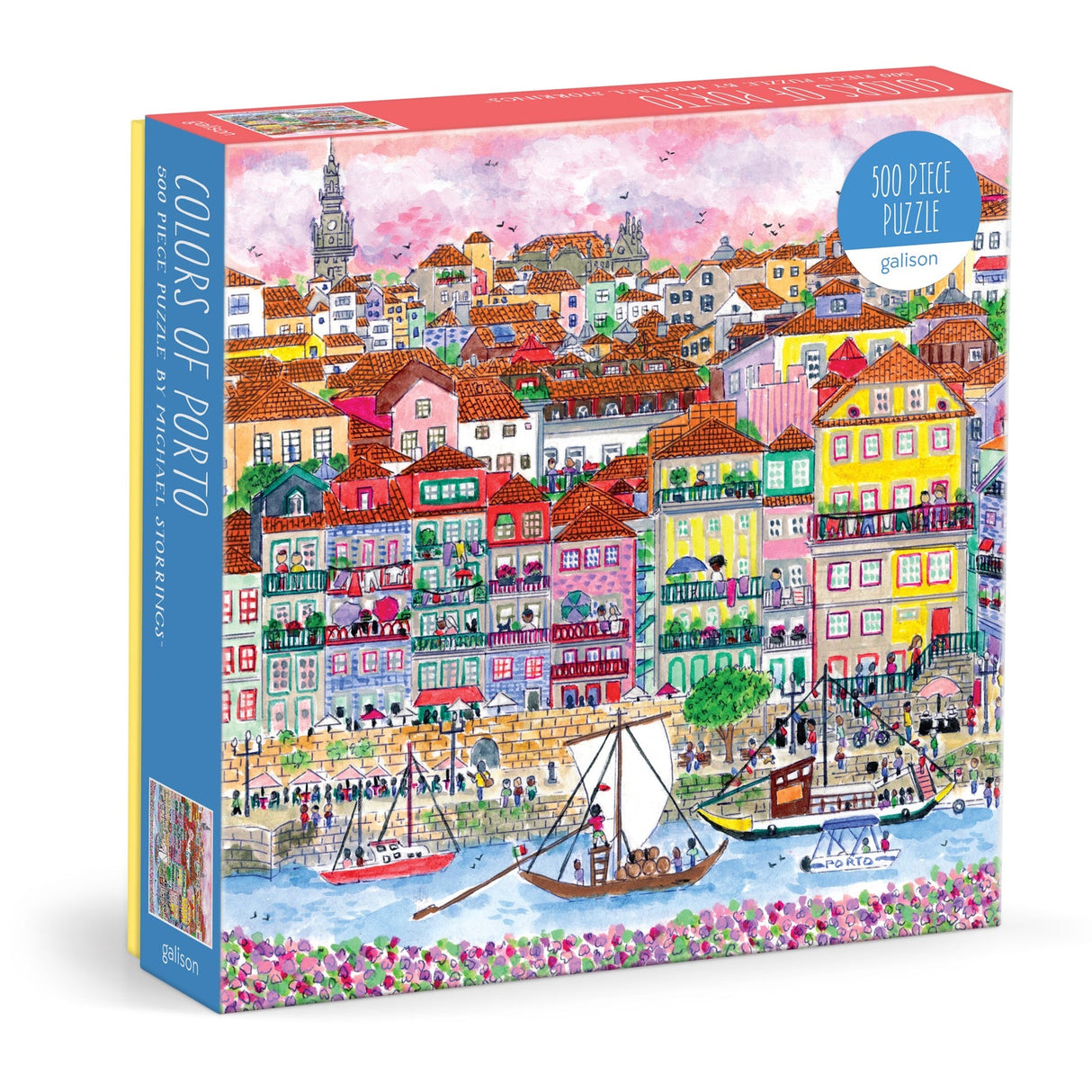 Galison Michael Storrings Summer in Portugal Puzzle - 500 Piece
