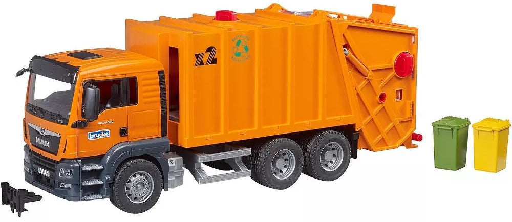Bruder: MAN TGS Rear Loading Garbage Truck