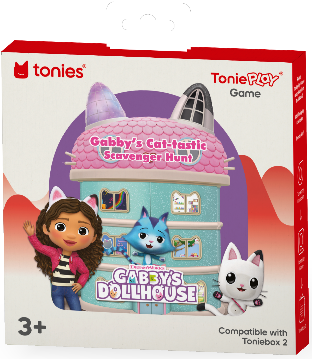 tonies: Tonieplay Gabby's Dollhouse - Gabby's Cat-tastic Scavenger Hunt Game