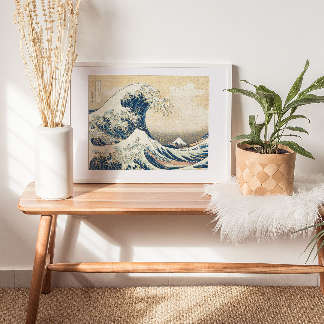 Mindbogglers 1500pc Jigsaw Puzzle - Gold Great Wave