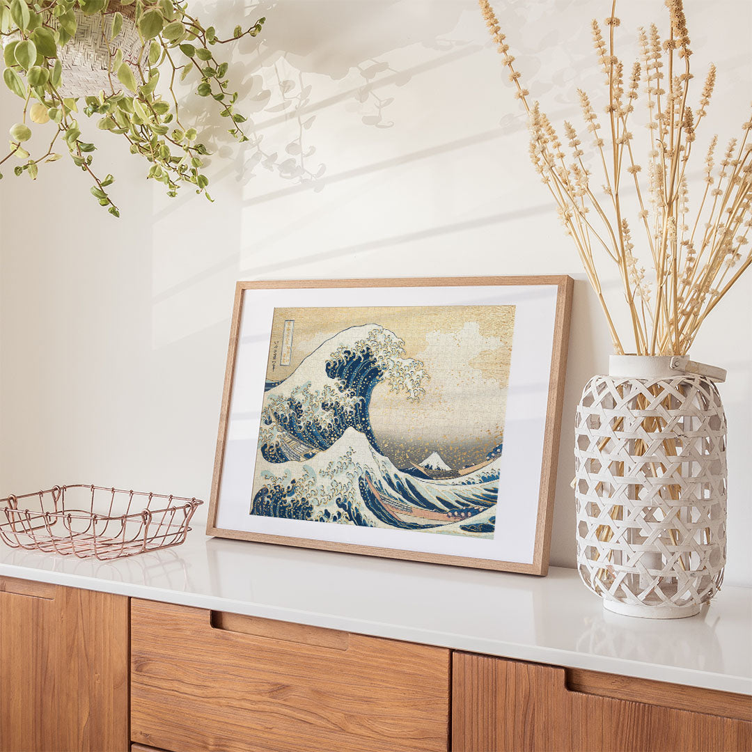 Mindbogglers 1500pc Jigsaw Puzzle - Gold Great Wave