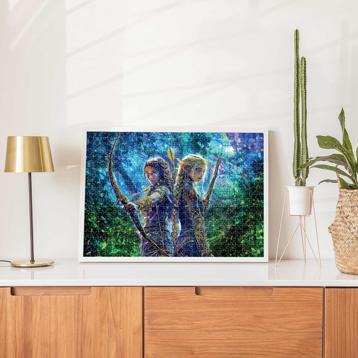 Mindbogglers Gold 500pc Jigsaw Puzzle - Fae Fantasy