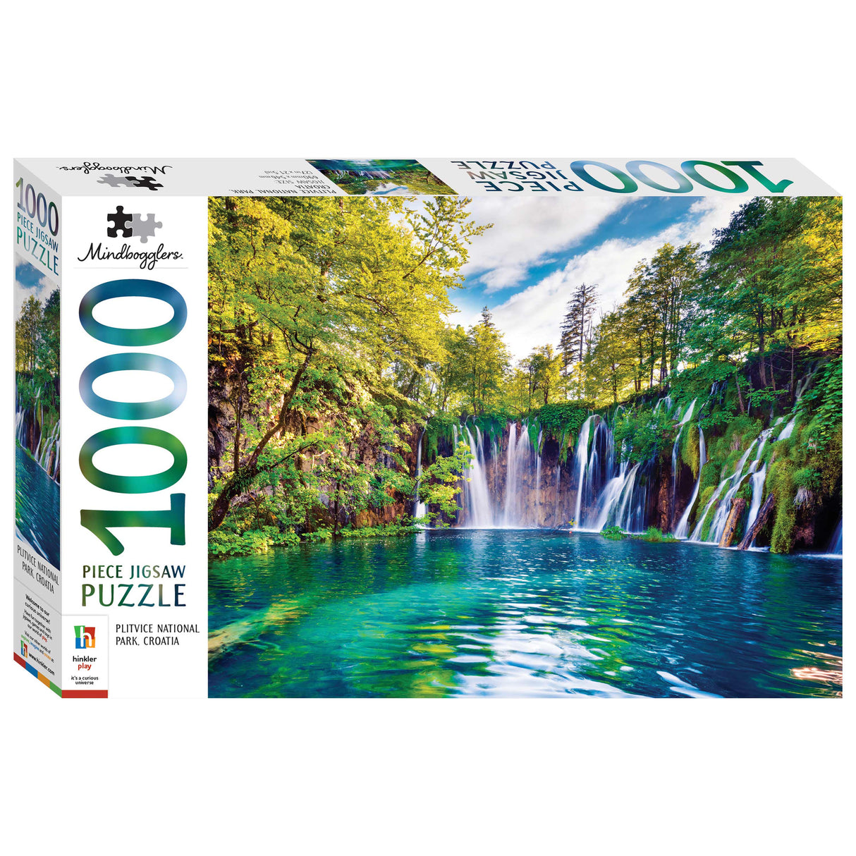 Mindbogglers 1000pc Jigsaw Puzzle - Plitvice National Park Croatia