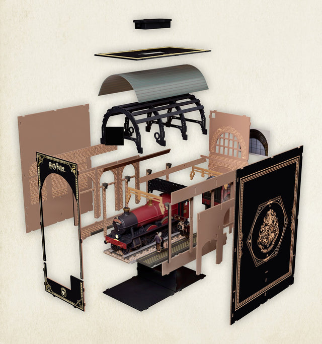 Harry Potter: Official Hogwarts Express Book Nook (With Lights!)