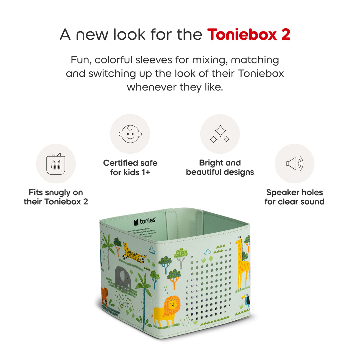 tonies: Interchangeable Sleeve - Jungle