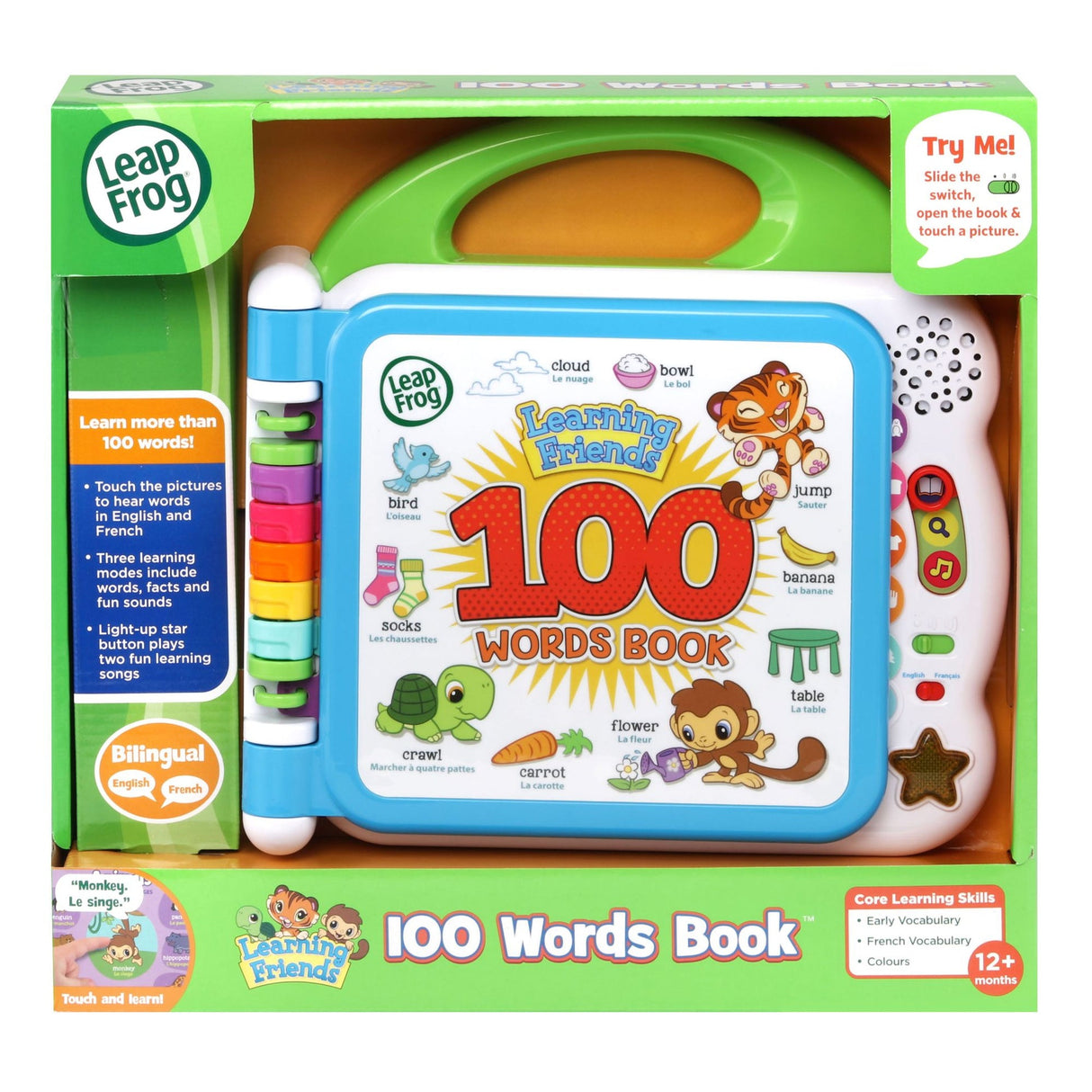 LeapFrog 100 Words Book (English/French)