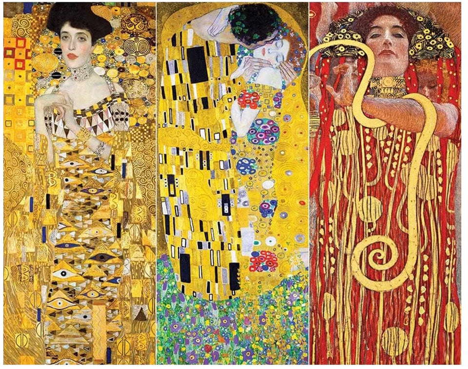 Mindbogglers Gold 1500pc Jigsaw Puzzle - Klimt Collection