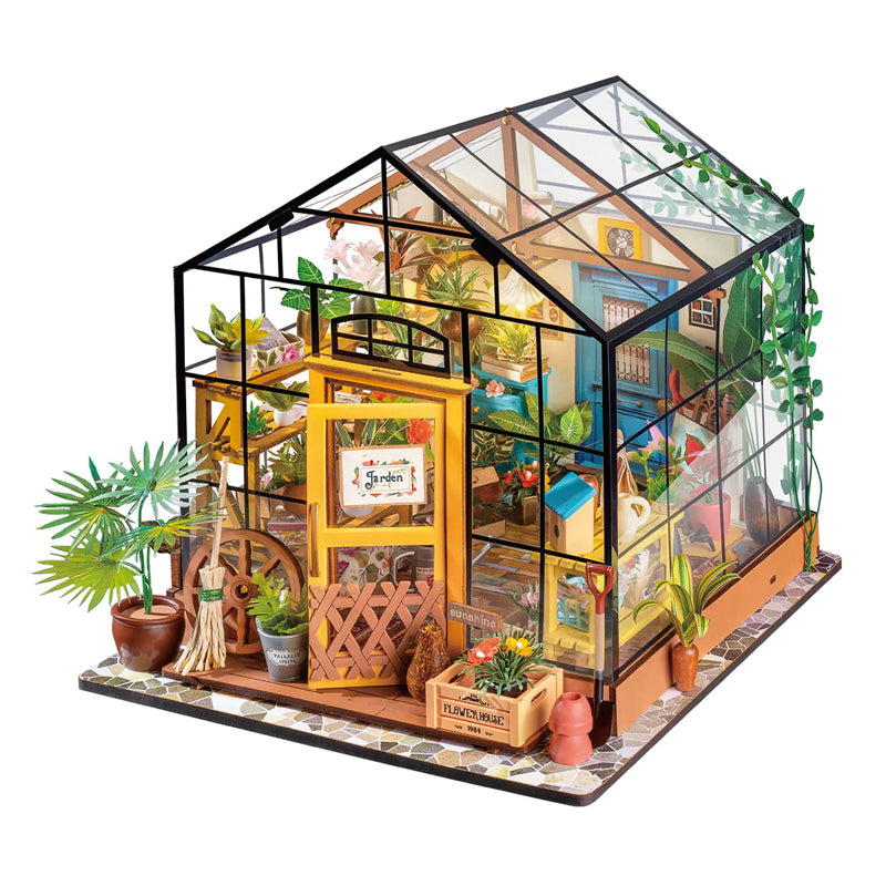 Rolife Cathy’s Flower House DIY Miniature Puzzle - (DG104)