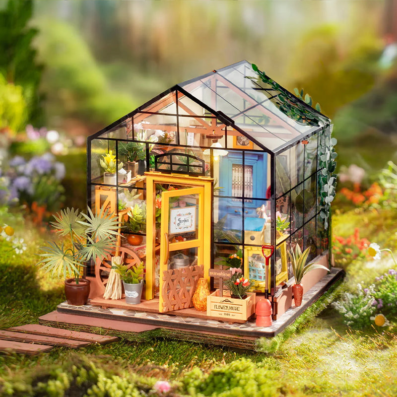 Rolife Cathy’s Flower House DIY Miniature Puzzle - (DG104)