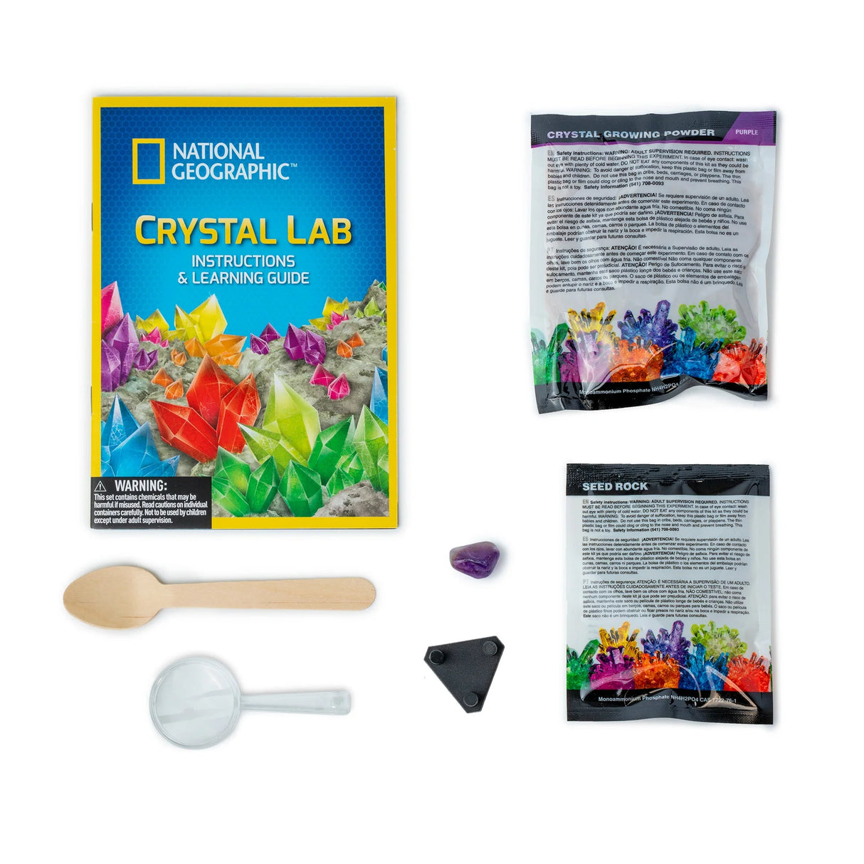 National Geographic Purple Crystal Growing Lab
