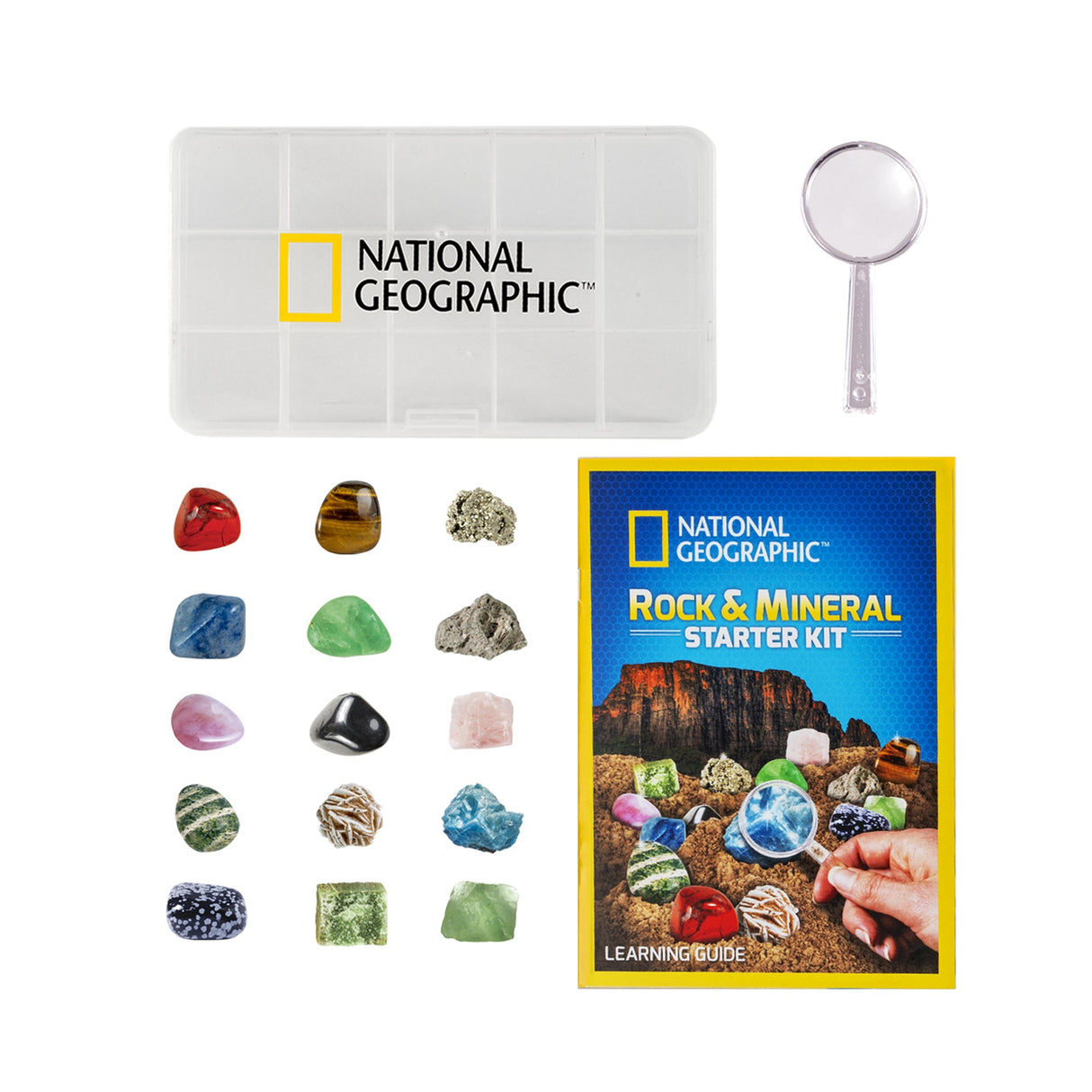 National Geographic Impulse Rock + Mineral Starter Kit