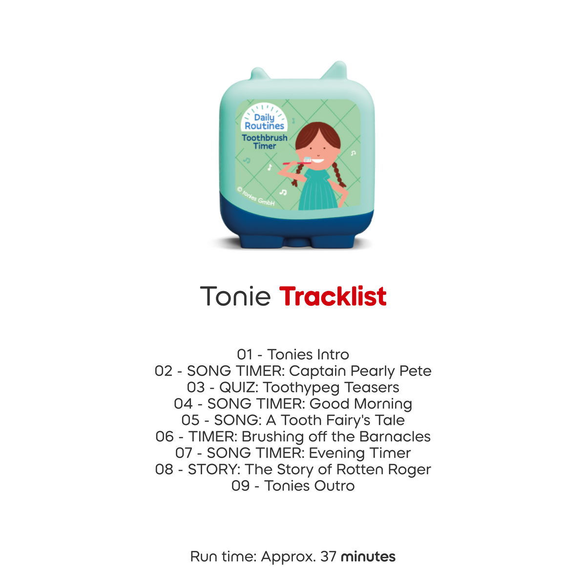 tonies: Daily Routines - Toothbrush Timer Pocket Tonie