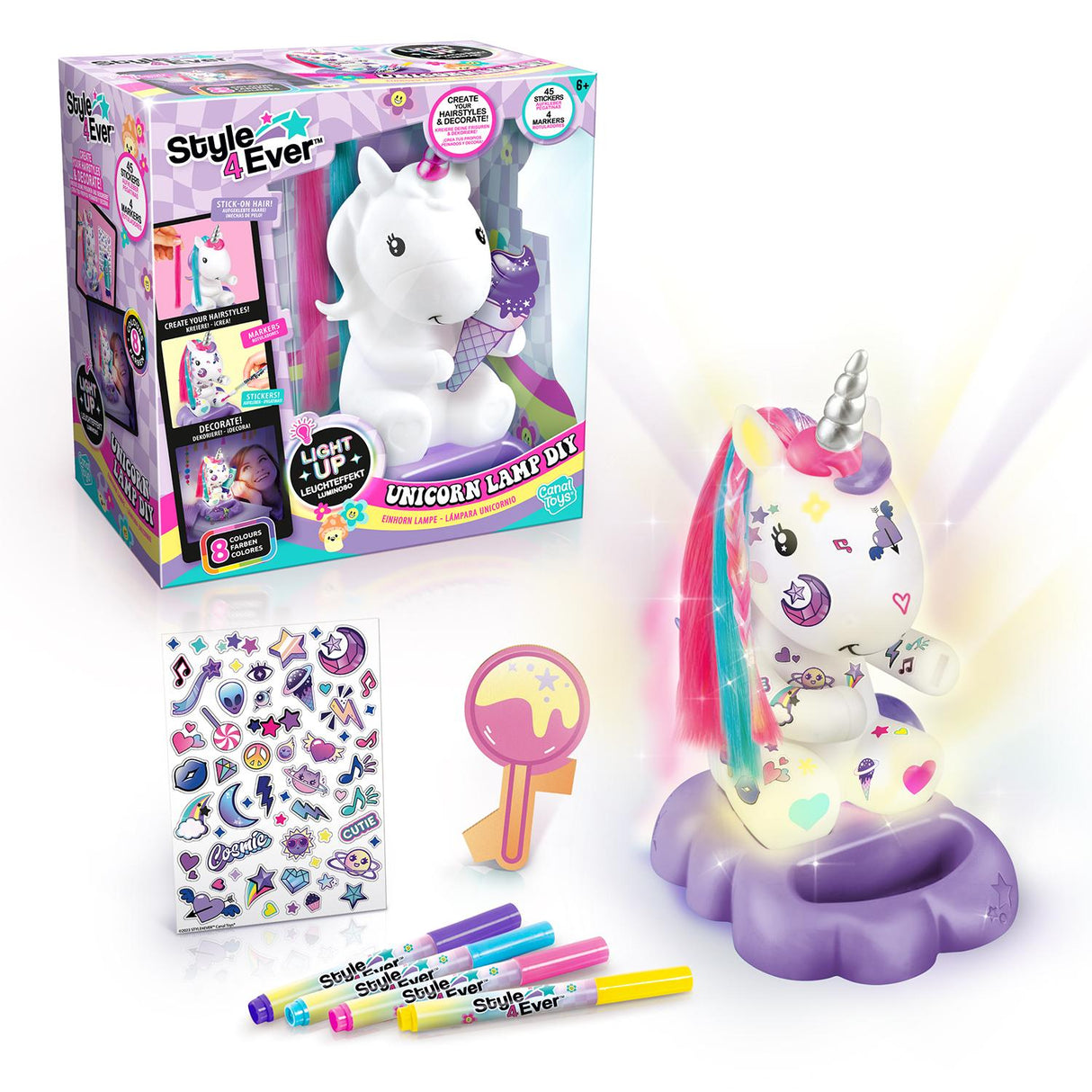 Style 4 Ever Unicorn DIY Light Up