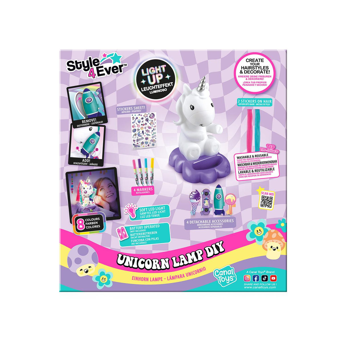 Style 4 Ever Unicorn DIY Light Up
