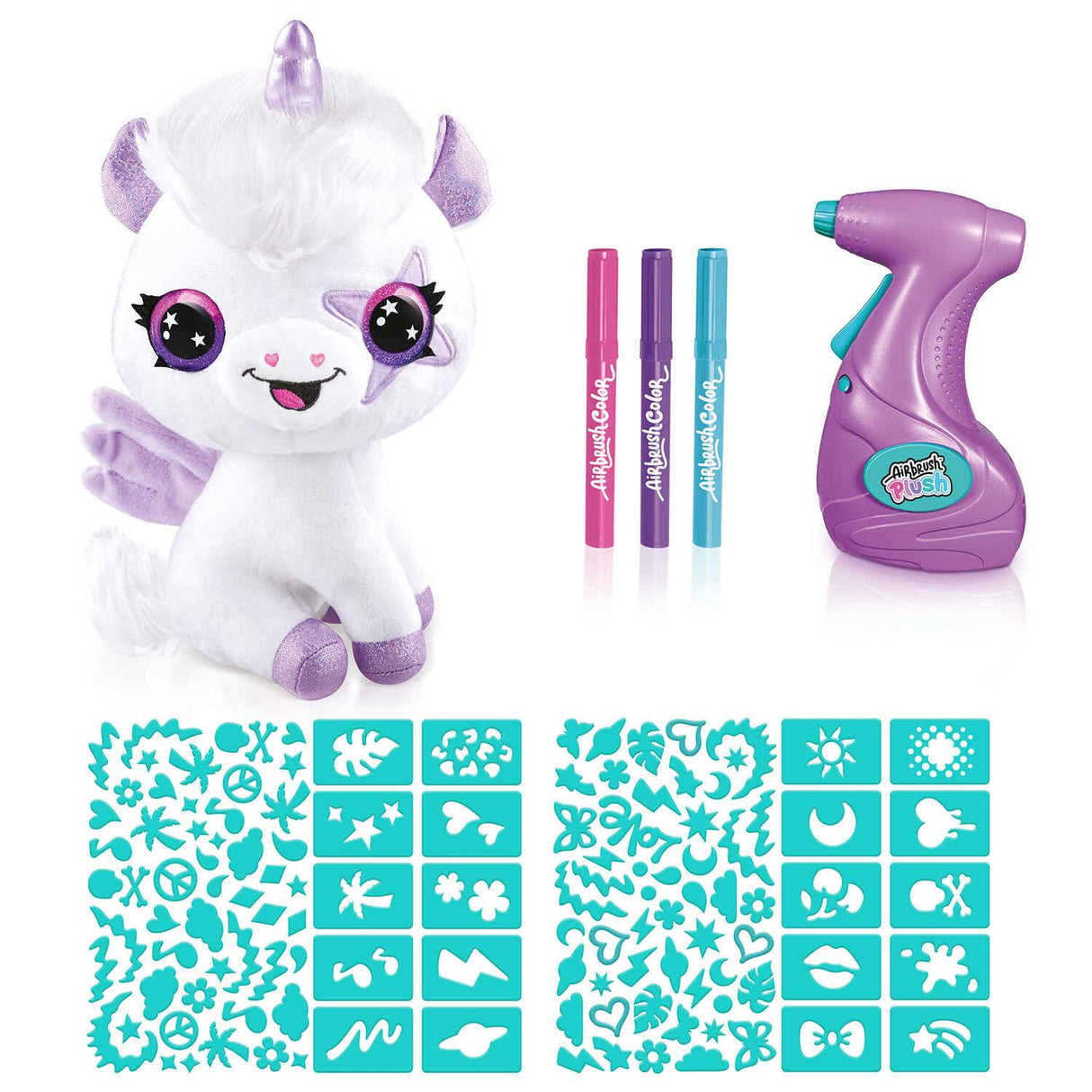 Style 4 Ever Airbrush Plush Glow-In-The-Dark Unicorn