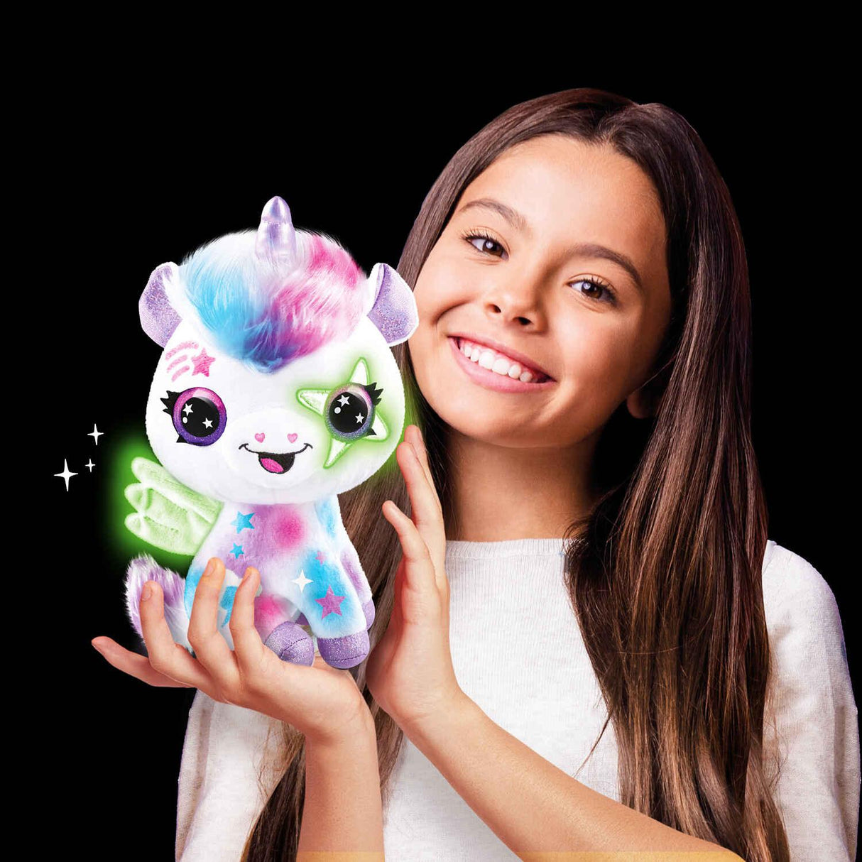 Style 4 Ever Airbrush Plush Glow-In-The-Dark Unicorn